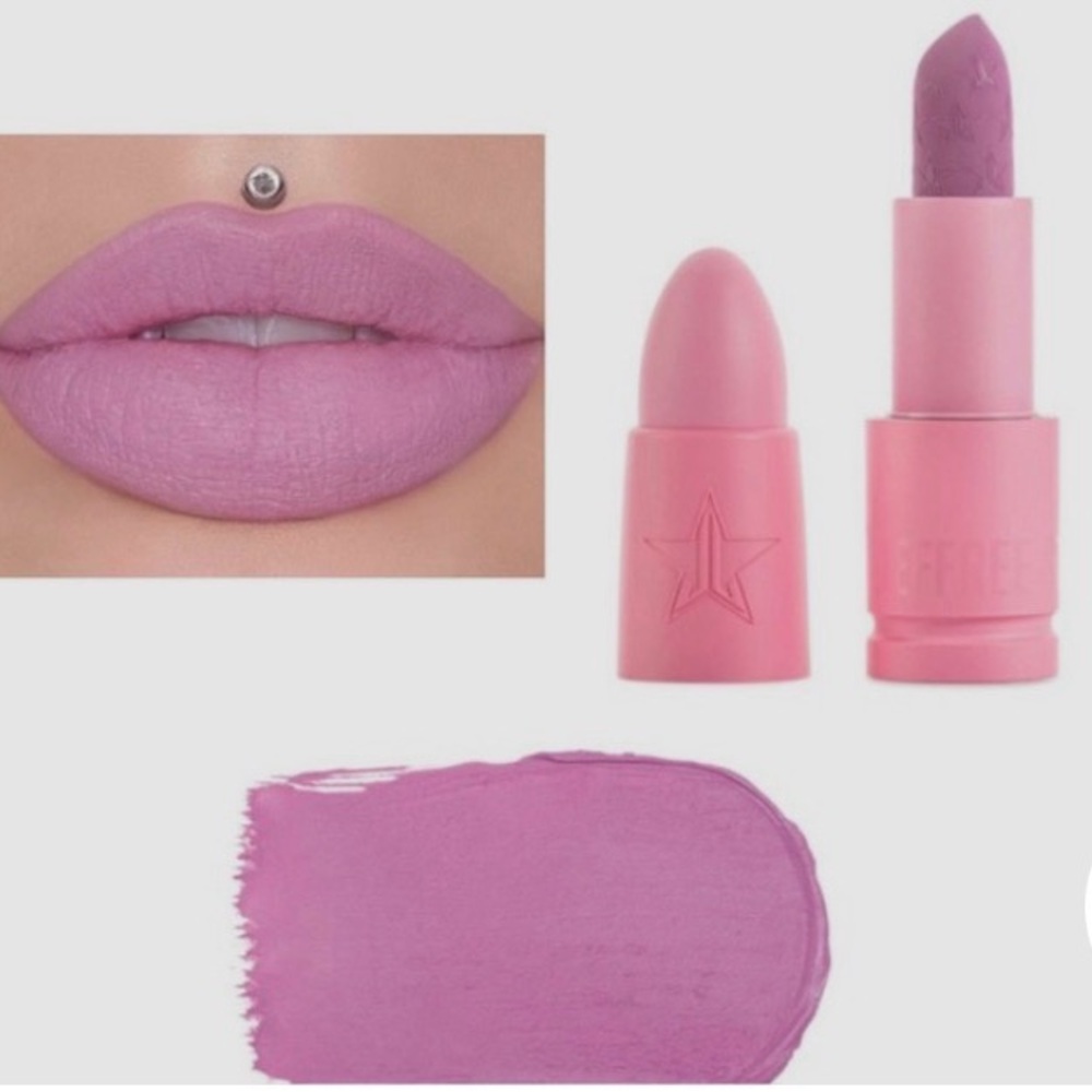 Jeffree Star Velvety Lilac Lipstick Malibu beach house